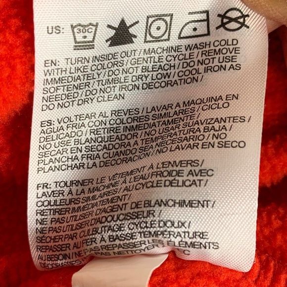 Mens AND1 Scuba Polyester Knit Red hoodie Pullover Large Lined Fleece 3824 - Picture 9 of 10